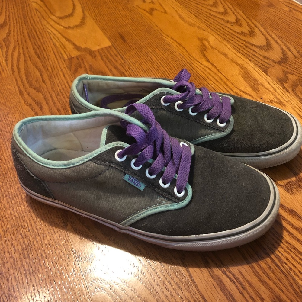 Gray Vans (BARELY WORN)